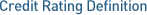 Credit Rating Definition